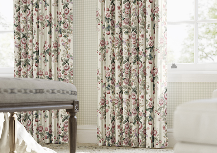 Adelaide, Winnies Bloom Buttermilk - Made to Measure Curtains - Image 5